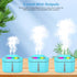 2.5L 16 SZO Humidifiers for Bedroom, Capacity, Auto Shut-Off, Easy to Fill & Clean, dB Quiet Ultrasonic Humidifier