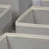 DIOMMELL Foldable Cloth Storage Box, Closet Dresser Drawer Organizer, Fabric Baskets for Clothes, Set of 9 Grey 090