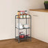 3 MAX Houser Storage Rack with Shelf,Industrial Style Extendable Plant Stand, Standing Shelf Units for Kitchen