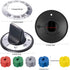 Jetec Universal Stove Knobs Replacements, Oven Control Knobs KN002 Electrical Kit for Range Burner