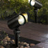 25pcs 5.5X0.55inch Angoily Solar Light Stakes, Ground Spikes Light Replacement Stakes, Halloween for Garden Lighting