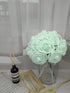 D-Seven Artificial Flowers, 30PCS Real Looking Fake Roses with Stem for DIY Wedding Bouquets, Centerpieces, Party