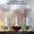 PureWine Wand Filters Histamines and Sulfites, May Reduce Wine Allergies & Sensitivities, Purifier Aerates Wine Restore