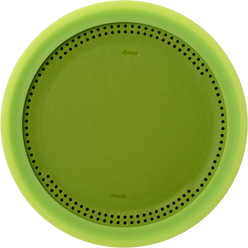 Prepara Evak Super Savor Food Storage, 14 Ounce, Green Plastic Container