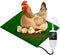 Chicken Heating Pad Chick Brooder Pad Poultry Heated Mat Adjustable Digital Thermostat