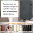 Evaporative Cooler Cover for MC61M/MC61V, Heavy Duty Waterproof 29"L x 18"W x 45"H, Grey