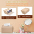 Choary (1, Tissue Box Cover Holder Compatible with Kleenex Disposable Paper Hand Towels, Stylish Leather Wall-Mounted
