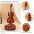 Quekas Violin Music Box - Classical Music Box Mini Replica Instrument Crafts Decoration Gift Craft Home Office Ornament