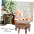 Wooden Flower Pots Display Shelf, Planter Risers, Indoor Desktop Wood Plant Stand, Wooden Base Ornaments