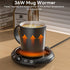 Set 8 Settings 1-12H Coffee Mug Warmer with Mug - Cup Warmer for Desk Auto Shut Off, Smart Electric Beverage Heater