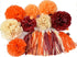 Fall Bridal Shower Decorations, Thanksgiving Decorations, Burgundy Champagne Orange Fall In Love Banner for Engagement