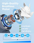 Mini Handheld Fan, Portable Turbo Fan, USB Type-C Rechargeable, 4 High Speeds, 16 Hours Working Time, Dark Blue