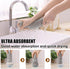 Homaxy 12 Pack Kitchen Dish Cloths, Super Soft and Absorbent Coral Velvet, Nonstick Oil Fast Drying Microfiber Cleaning