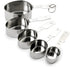 Norpro Set of 5 Stainless Steel Measuring Cups, One Size (3057)