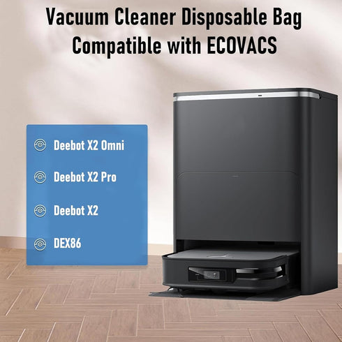 18pcs Accessories Kit for Ecovacs Deebot X2/X2 Omni/X2 Pro/DEX86 Vacuum Cleaner Replacement Parts