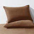 HAPPYMOON Microfiber Pillowcases Standard with Zipper, Set of 2 Breathable Covers for Hair and Skin, 20 x 26 Inches,