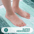 OLANLY Bathroom Rug Mat 24x16, Extra Soft Microfiber Bath Rugs, Non-Slip Plush Shaggy Carpet, Machine Wash Dry,