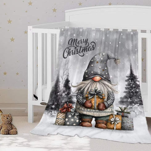 YeeJu Christmas Throw Blanket Baby Small for Toddler Swaddle Pet Soft Cozy