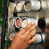 20-Pack Pack 20, 3.4 oz Juvale Magnetic Spice Jars - Space-Saving & Magnetic Spice Rack for Refrigerator - Preprinted