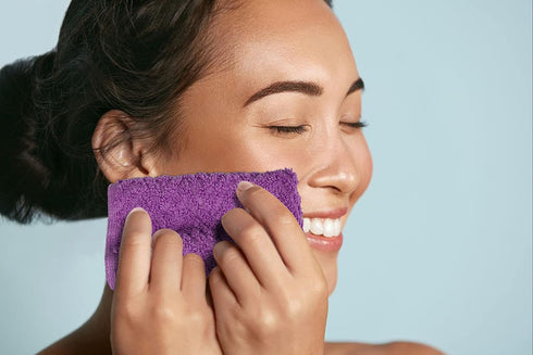 '-16 Pack -12" 12"- ZUPERIA Zigzag Multicolor Wash Cloths x Highly Absorbent Soft Washcloths for Face, Gym Towels, Hotel