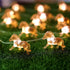 20 7FT 3D Pony String Lights LED Horse Fairy Lights Battery Operated with Remote, Cute Pony Decor for Girls Bedroom