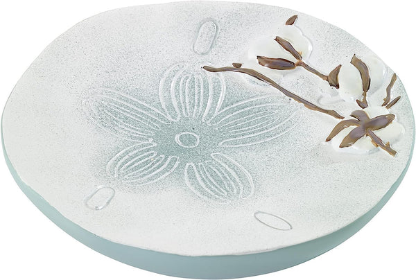 Avanti Linens Soap Dish - Countertop Accessories for Farmhouse Chic Bathroom Decor (Farmhouse Shell Collection)