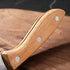 Ultra Sharp Paring Knife for Peeling, Cutting Fruits, Vegetables, and Meat, Stainless Steel with Wooden Ergonomic Handle