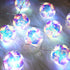 20 10ft AceList LED Globe Disco Ball Mirror String Lights, USB&Battery Powered Fairy Lights, Eid Ramadan Decoration