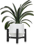 Vigordream Metal Plant Stand, Adjustable Heavy Duty Sturdy Plant Holder for Indoor