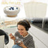 4 11.8 7.9 Inch Tioncy Pcs Greek Yogurt Strainers x Reusable Greek Yogurt Organic Cotton Cloth Bags for Straining Greek