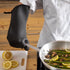 San Jamar Ultigrip Oven Mitt, Neoprene, 17 Inches, Black, Heat and Cold Protection for Cooking