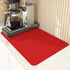 2 PCS Heat Resistant Silicone Mats for Kitchen Counter, 23.6" x 15.7" Nonskid Table Mat for Air Fryer (Red)