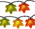 Fall String Lights Maple Leaf Lights, 13.6FT Outdoor String Lights Plug in