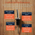 4-Pack, Pour Spouts with Dust Caps for Bottles, Free Flow for Accurate Liquor Shots, Plastic Breather Tube for Oil