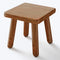9 Inch Small Wooden Step Stool, multi-functional footstool, shoe changing stool, indoor