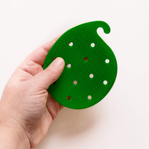Vegetable Scrubber Brush : Double Sided Fruit and Vegetable Scrubber - Multi Use: Potato Scrubber - Carrot Brush