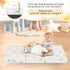 3"x26"x38" Trifold Mattress Topper, Waterproof Breathable Soft Removable Cover, Portable Mattress Pad with Carry Bag