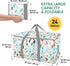 6-Pack 6-Pack) BALEINE Oversized Moving Bags with Reinforced Handles, Heavy-Duty Storage Tote for Clothes, Moving