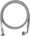 Certified Appliance Accessories Washing Machine Hose with 90 Degree Elbow, 5 Feet, PVC Core
