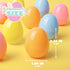 300PCS 2.3" JOYIN Pastel Easter Eggs, Empty Plastic Eggs, Colorful Plastic Eggshell Bulks for Easter Hunt, Filling