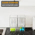 Countertop, 3 Pack, 2M1L, 10.9" SpaceAid Bottle Storage Organizer Baby - Acrylic Bottles Station Organizer Container