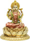 BangBangDa Hindu Goddess Lord Laxmi Statue - Lakshmi Indian God Home Office Temple Mandir Puja Items Figurine