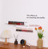 2 Pack,Clear Inserts,2 30 IEEK Nail Polish Rack Wall Mounted Shelf Kids Wall Bookshelf Acrylic Nail Polish Holder