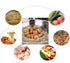 Tenta Kitchen Stainless Steel Wire Strainer - Bamboo Handle, M Size, Over 6 Inch
