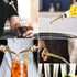 SuproBarware Liquor Bottle Pourers - Stainless Steel with Clean Brush, Rustproof Metal Alcohol Pouring Tubes for Home