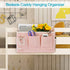 Loghot Bedside Caddy/Bedside Storage Bag Hanging Organizer for Bunk and Hospital Beds,Dorm Rooms Bed Rails,Can be