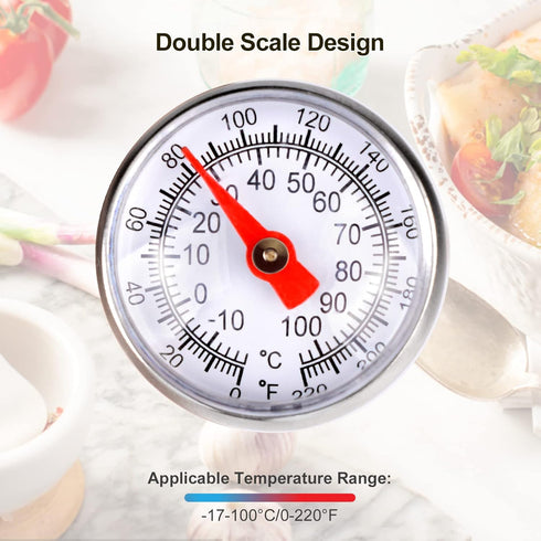 Meat Thermometer for Grilling | Instant Read Food Thermometer for Cooking, Milk, Meat | Pocket Temperature Probe