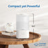LasVacde 2.5L 30H 28dB Humidifiers for Bedroom, Top Fill Cool Mist Humidifiers for Large Room, Easy to Fill & Clean