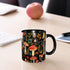 11 Oz Yrebyou Mushroom Coffee Mug for Women Ceramic Tea Cup Novelty Mugs for Office Home Kitchen