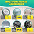 HXXUYY 13 Multi-Surface Handheld Pressurized Steam Cleaner with PCS Accessory Portable Steamer for Cleaning